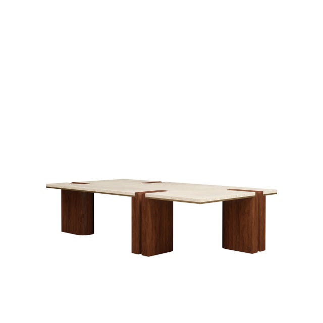 Grenville Center Table by Wood Tailors Club, in New conditions. Designed from 2000 Signed by Maker