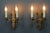 Late 19th Century French Gilt Wrought Iron Sconces, 1890s, Set of 2 For Sale - Image 6 of 18
