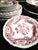 1900s Cambridge by Wood & Sons Red and White English Pottery For Sale - Image 9 of 9