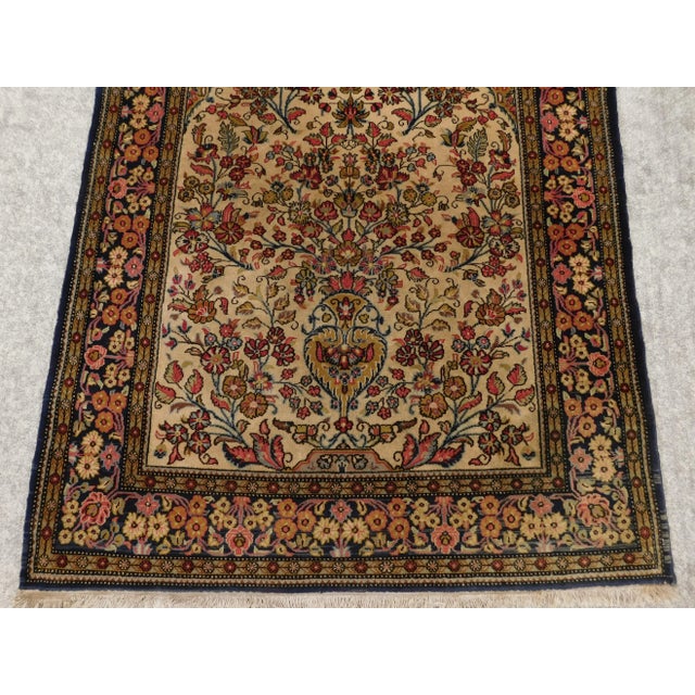 1970s Vintage Handmade Persian Rug 3'6"x 5' For Sale - Image 9 of 13