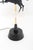 Black Mid Century Modern Horse Lamp For Sale - Image 8 of 12
