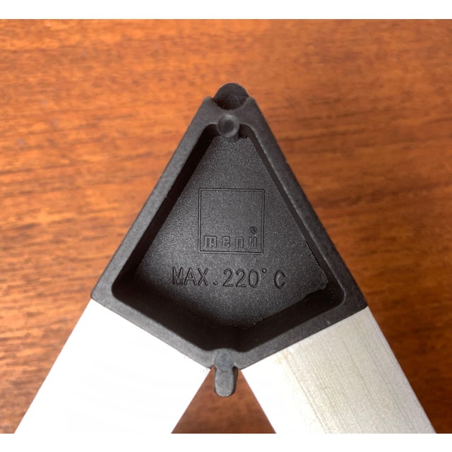 Danish Triangular Trivet Coasters by Jorgen Meldgaard for Menu, 1980s, Set of 3 For Sale - Image 16 of 18