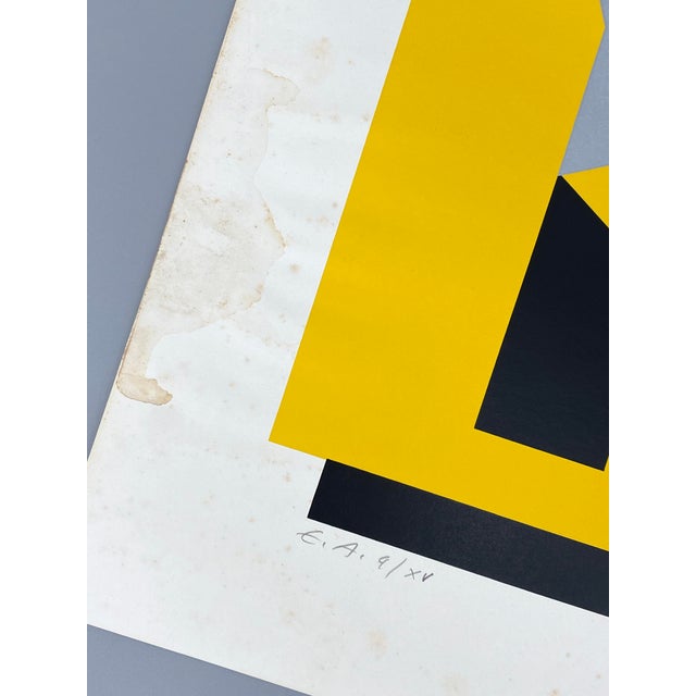 Otto Herbert Hajek, Abstract Composition, 1970, Screenprint For Sale - Image 6 of 13