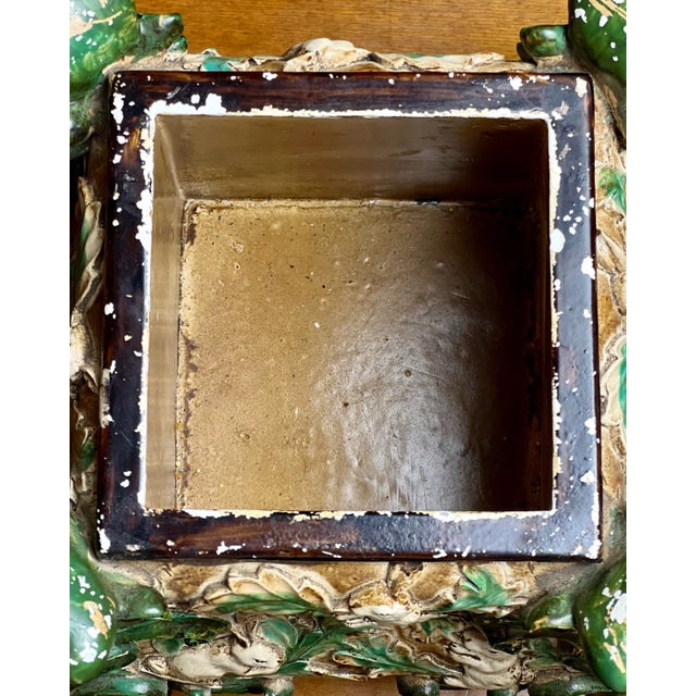 Mid 20th Century Rococo Style Paint Decorated Resin Table Box For Sale - Image 10 of 12