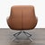 Design Within Reach Noomi Modern Brown Leather Lounge Chair For Sale In San Francisco - Image 6 of 9