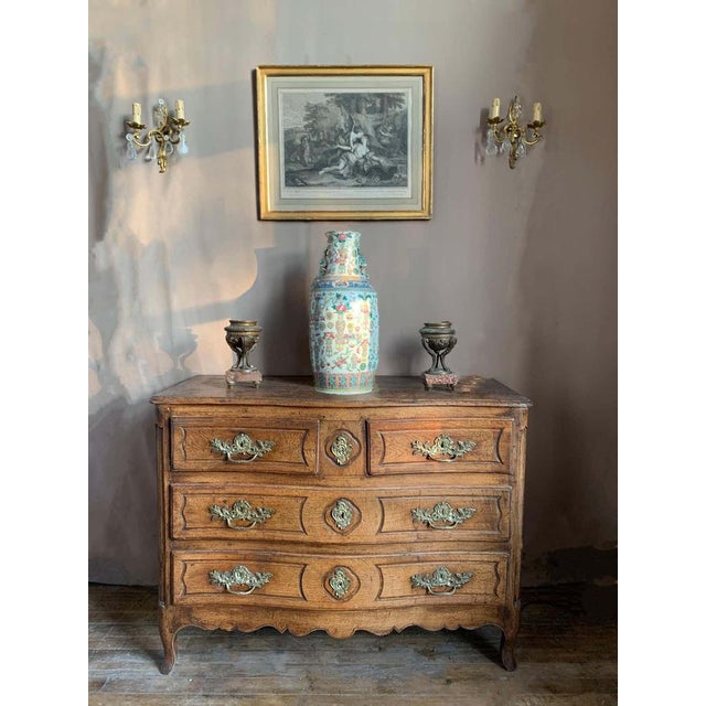 Louis XV Chest of Drawers, 1740 For Sale - Image 13 of 14