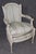Pair of Antique Louis XVI Style Paint Decorated Arm Chairs by Maison Jansen For Sale - Image 17 of 17