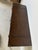1980s Vintage Ralph Lauren Style Leather Suitcase Console Table With Brass Accents & Metal Base For Sale - Image 12 of 17