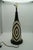 Mid-Century Modern Late 20th Century Black & Ivory Geometric Chulucanas Pottery Lamp For Sale - Image 3 of 8