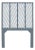 Liam Headboard Twin - Regatta Blue For Sale