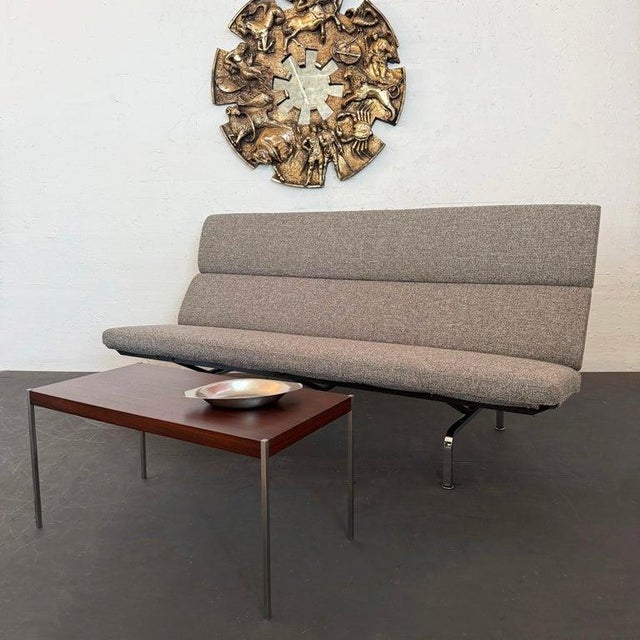 Herman Miller 1990s Compact Sofa by Ray and Charles Eames for Herman Miller For Sale - Image 4 of 10
