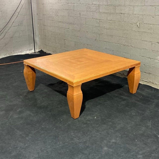 Modern Giorgetti Tetra Coffee Table Designed by Léon Krier For Sale - Image 3 of 7