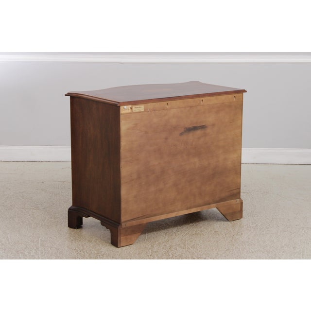 Henredon Natchez Collection Inlaid Mahogany Chest For Sale - Image 14 of 16