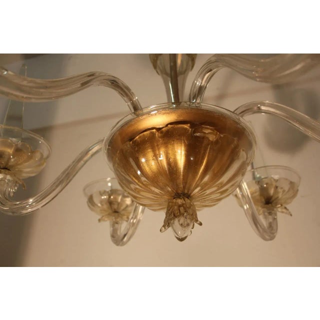 Large Chandelier by André Arbus for Veronese, 1950s For Sale - Image 9 of 11