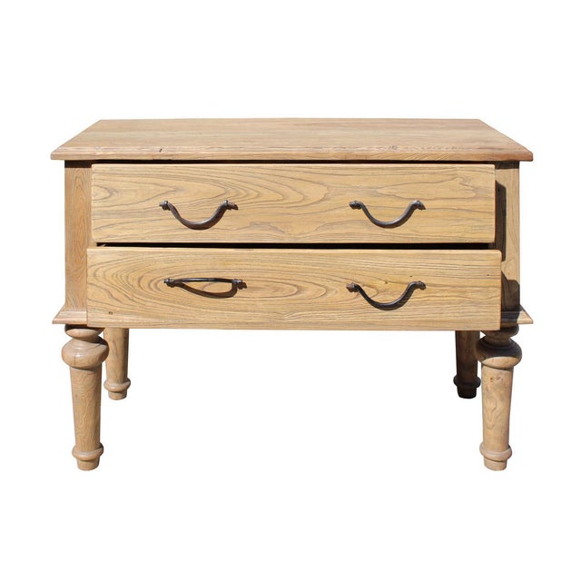 Natural Light Tone Raw Wood Dresser Chairish