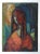 Vintage Mid 20th Century Abstract Portrait Painting of Woman For Sale In San Antonio - Image 6 of 7