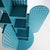 Cactus Shelf in Perforated Metal, 1980s For Sale - Image 11 of 18