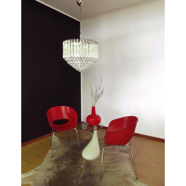 Murano Glass Chandelier, 1982 For Sale - Image 6 of 16