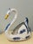 Vintage Mediterranean Majolica Portuguese Large Swan Planter For Sale In Miami - Image 6 of 8