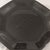 Glass 1950s Arcoroc France Octagonal Black Porcelain Plates- Set of 15 For Sale - Image 7 of 11