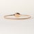 1990s 1990s 18k Rose Gold Fidia Tubogas Mother of Pearl Thin Bangle For Sale - Image 5 of 5