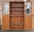 19th Century Large & Narrow Cupboard or Bookcase with Glass Vitrine, Pine For Sale - Image 11 of 18