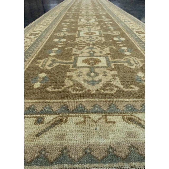 Textile Turkish Vintage Anatolian Runner Rug 3' x 11'1" #17170 For Sale - Image 7 of 8