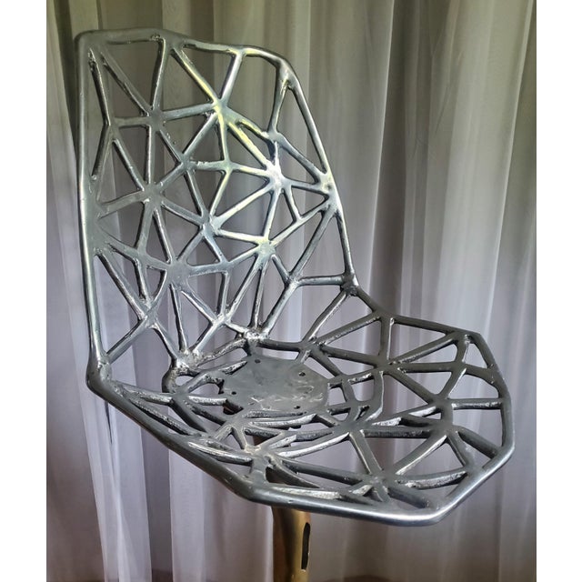 David Marshall 1970s David Marshall Brutalist Barstools For Sale - Image 4 of 5