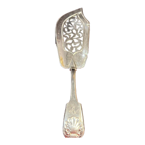 Late 20th Century English Silver Plate Fish Server
