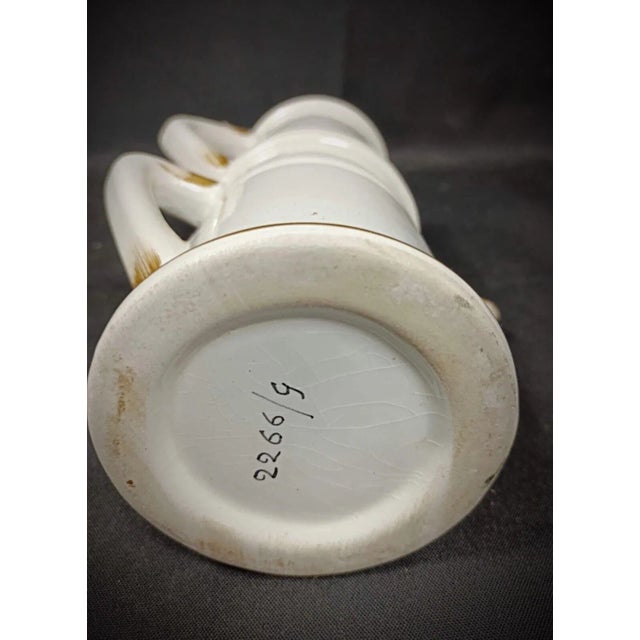 Antique 20th Century Venetian-Style Decorative Ceramic Tea Pot For Sale - Image 4 of 9