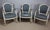 Wood Louis XVI Armchairs, Set of 3 For Sale - Image 7 of 16