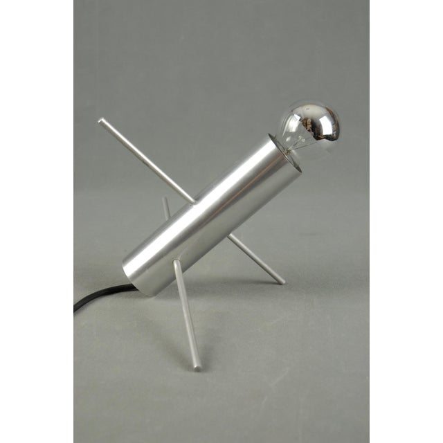 Mid-Century Modern Cricket R-60 Table Lamp by Otto Wasch for Raak, Amsterdam, 1960s For Sale - Image 3 of 12