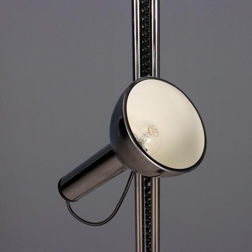 Chromed Metal Floor Lamp For Sale - Image 5 of 11