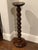 Vintage Monumental Bobbin-Turned Wood Display Pedestal or Plant Stand, 37.5” For Sale - Image 9 of 18