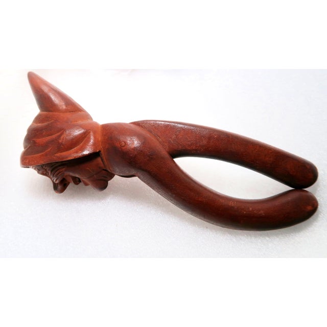 Well-Carved Antique Wood Bavarian Nutcracker, 19th Century For Sale - Image 11 of 12