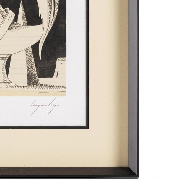 Cruzeiro Seixas, Surrealist Composition, Screenprint For Sale - Image 5 of 6