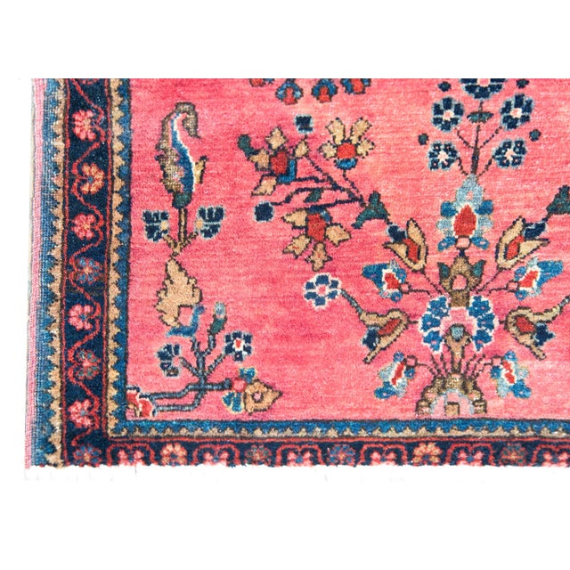 Early 20th Century Persian Sarouk Mohajeran Rug For Sale - Image 10 of 13