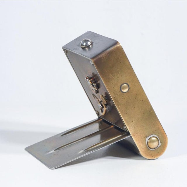 Art Deco Travel Alarm Clock from Jaeger For Sale - Image 9 of 18