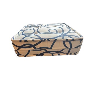 Clarence House Swirl Floor Pillow For Sale