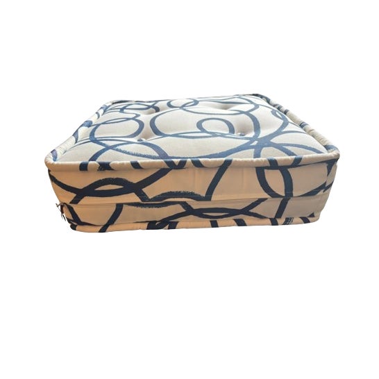 Clarence House Swirl Floor Pillow For Sale