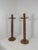 Art Deco Candleholder in Coppered Iron, Set of 2 For Sale - Image 13 of 13