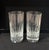 Pair of Baccarat French Crystal Harmonie High Ball Glasses. Signed.