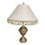 Mid 20th Century Asian Brass Lamp For Sale
