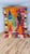 Moroccan Handmade Moroccan Boujaad Rug, Orange Blue Green Diamond Patchwork, 9'8" X 6'7" For Sale - Image 3 of 13