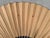 Mid Century Monumental Hand-Painted Fan For Sale - Image 16 of 18