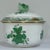 Chinese Herend Hungary Chinese Bouquet Green Vintage Porcelain Lidded Box For Sale - Image 3 of 12