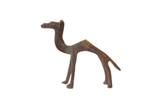 Vintage African Bronze Casting of Camel