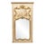 Vintage French Neoclassical Style Trumeau Mirror With Hand-Painted Pastoral Scene For Sale
