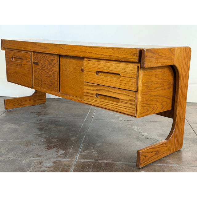 Vintage 1980's Lou Hodges Credenza For Sale - Image 9 of 15