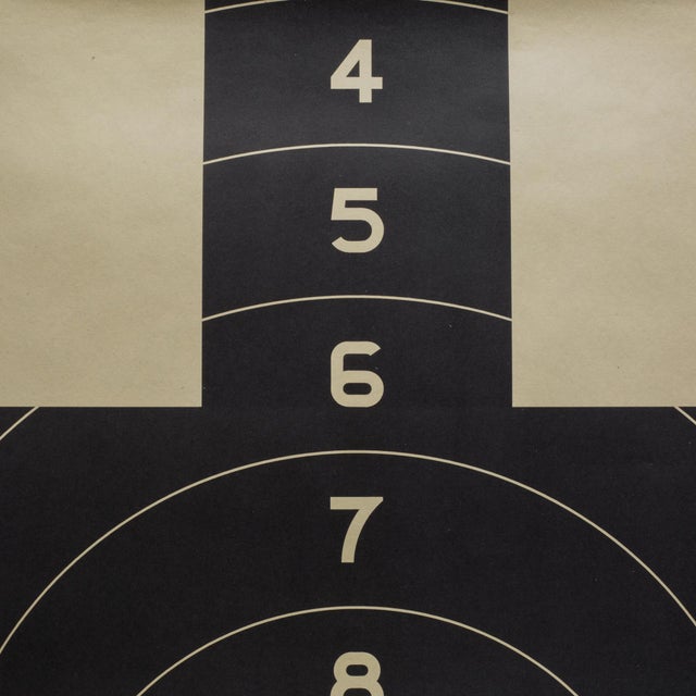 United States Military Target Posters c.1987 For Sale - Image 4 of 7